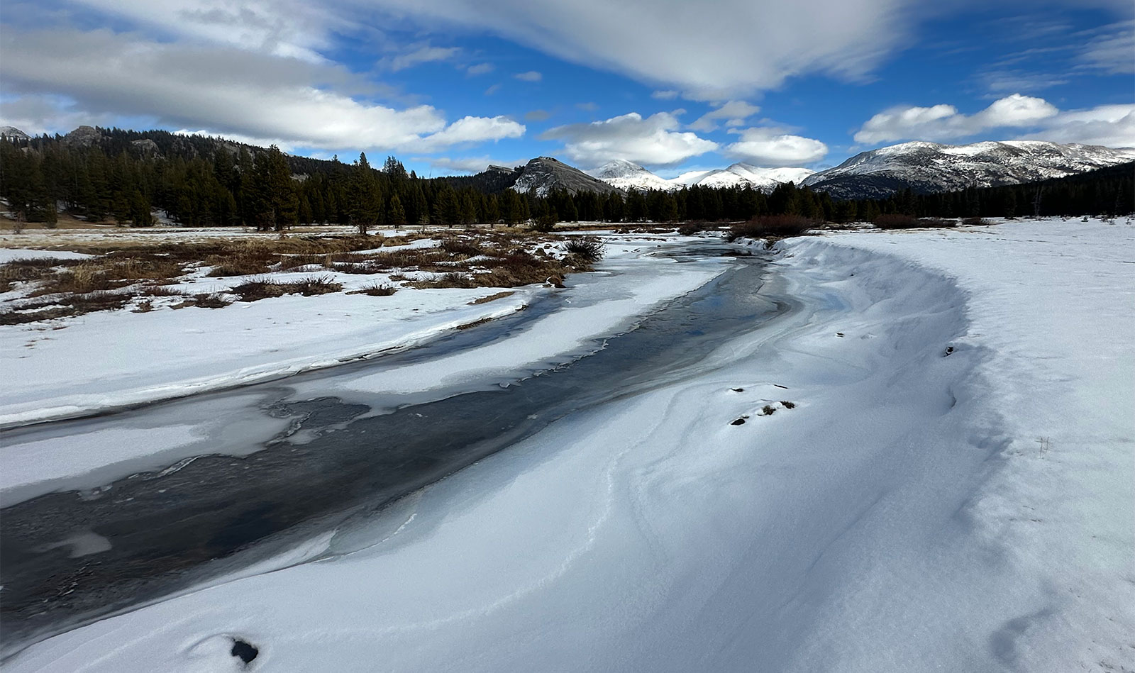 Tuolumne River on December 25, 2023.