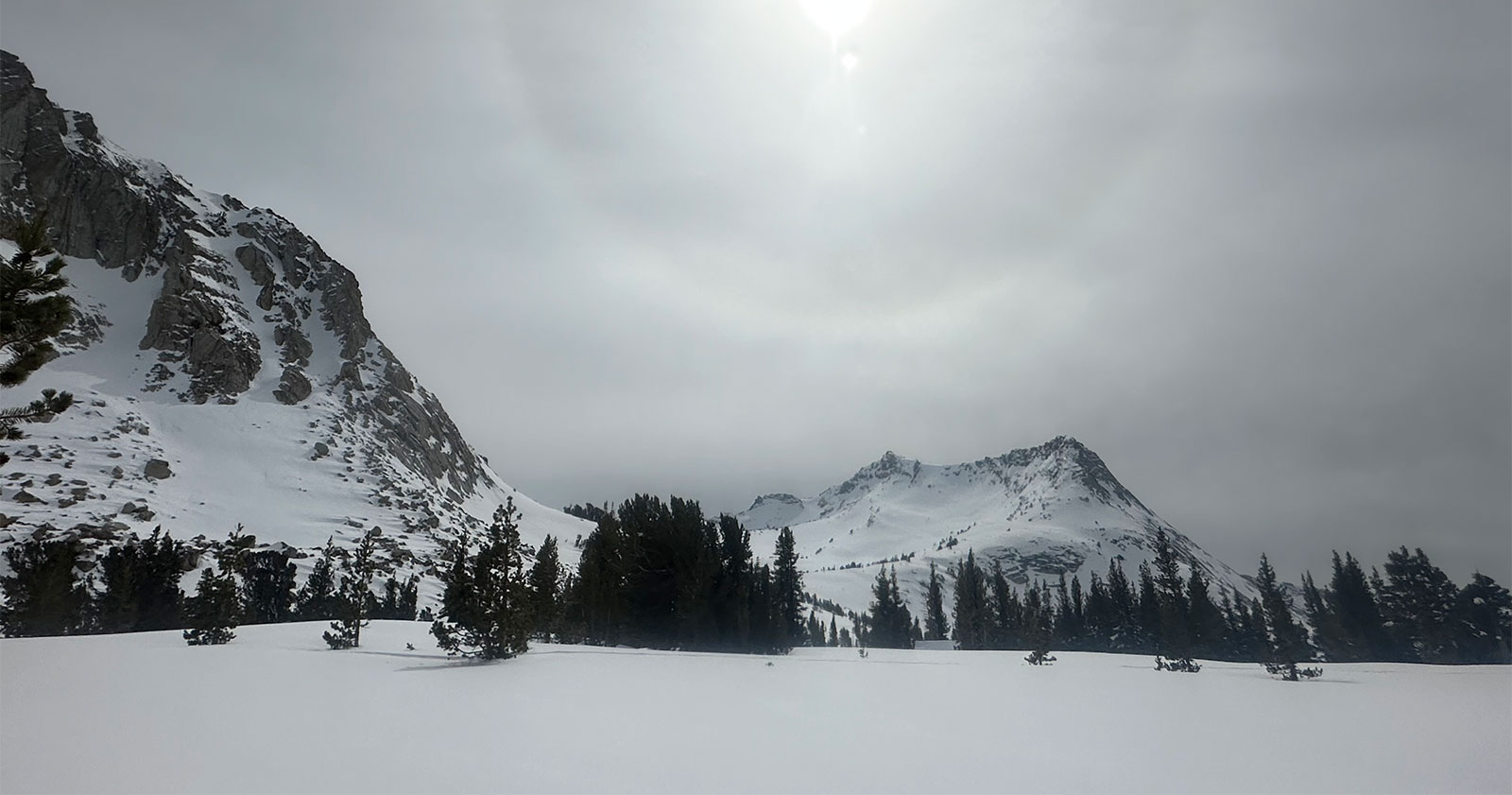 Vogelsang Peak on February 23, 2024.