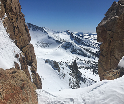 The Clark Range near Mt. Clark on March 16, 2019.