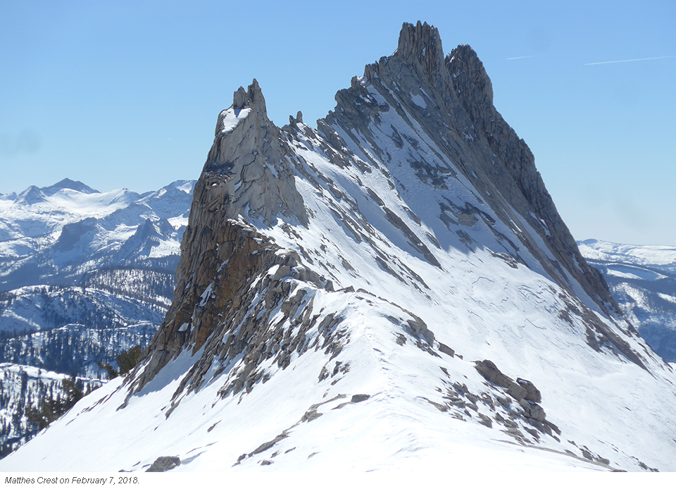 Matthes Crest on February 7, 2018