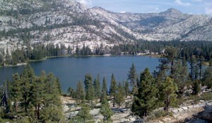 Lake Vernon in the Hetch Hetchy area